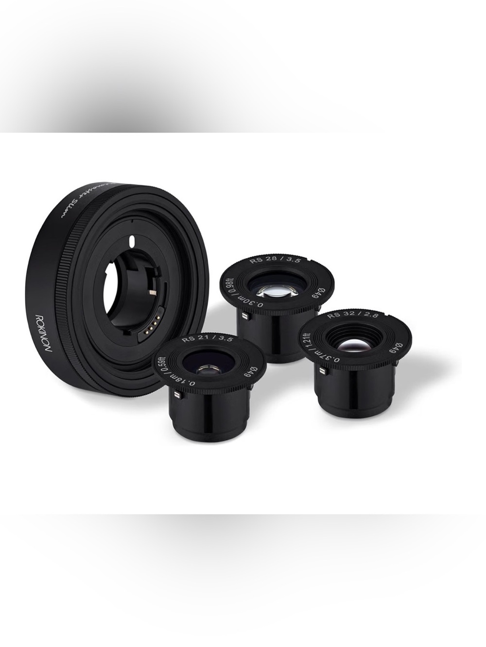 Rokinon Remaster Slim AF Modular Wide Angle 3 Lens System